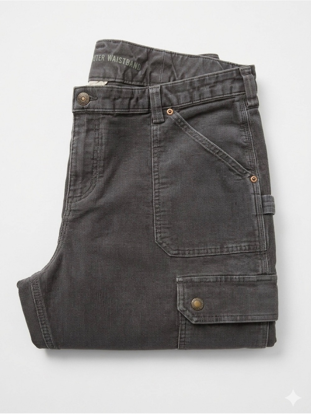 Women’s Duluth Trading Co Cargo Pants in Dark Gray - Picture 4 of 4